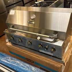 NXR 36” 5 burner drop in gas grill