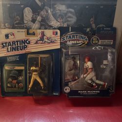 Baseball figures starting lineup