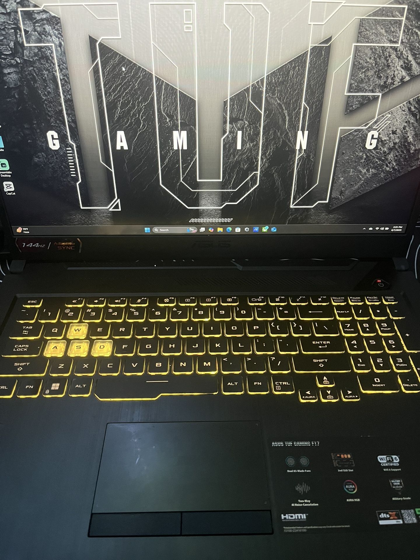 Asus Tuf F17 Gameing Laptop
