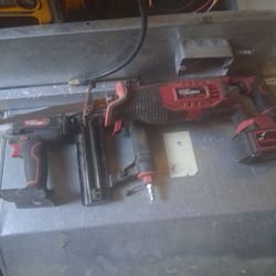 Nail Gun Drill And Saw