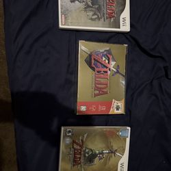 Legend of Zelda Video Game Lot
