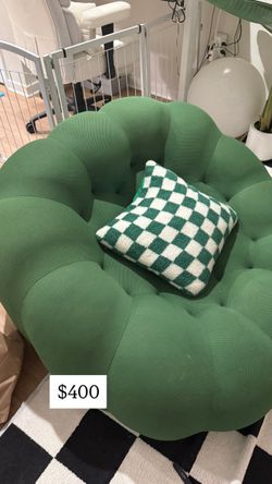 cloud couch green