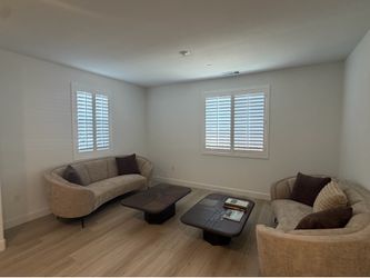Shutters, shades and blinds