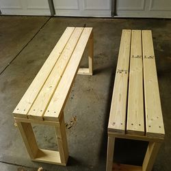 Benches Big sold wood