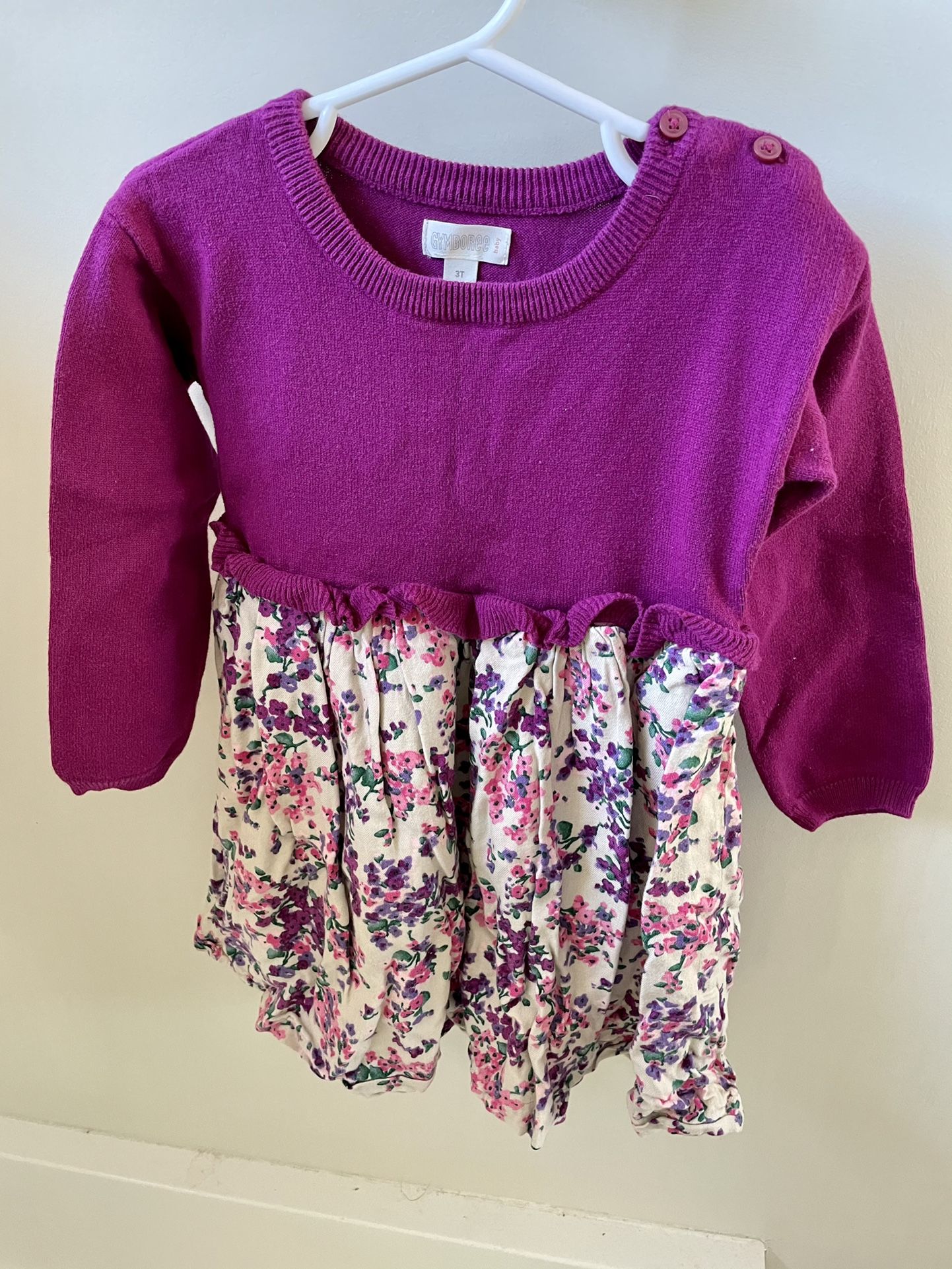 Gymboree Spring Dress 3T Knit Top