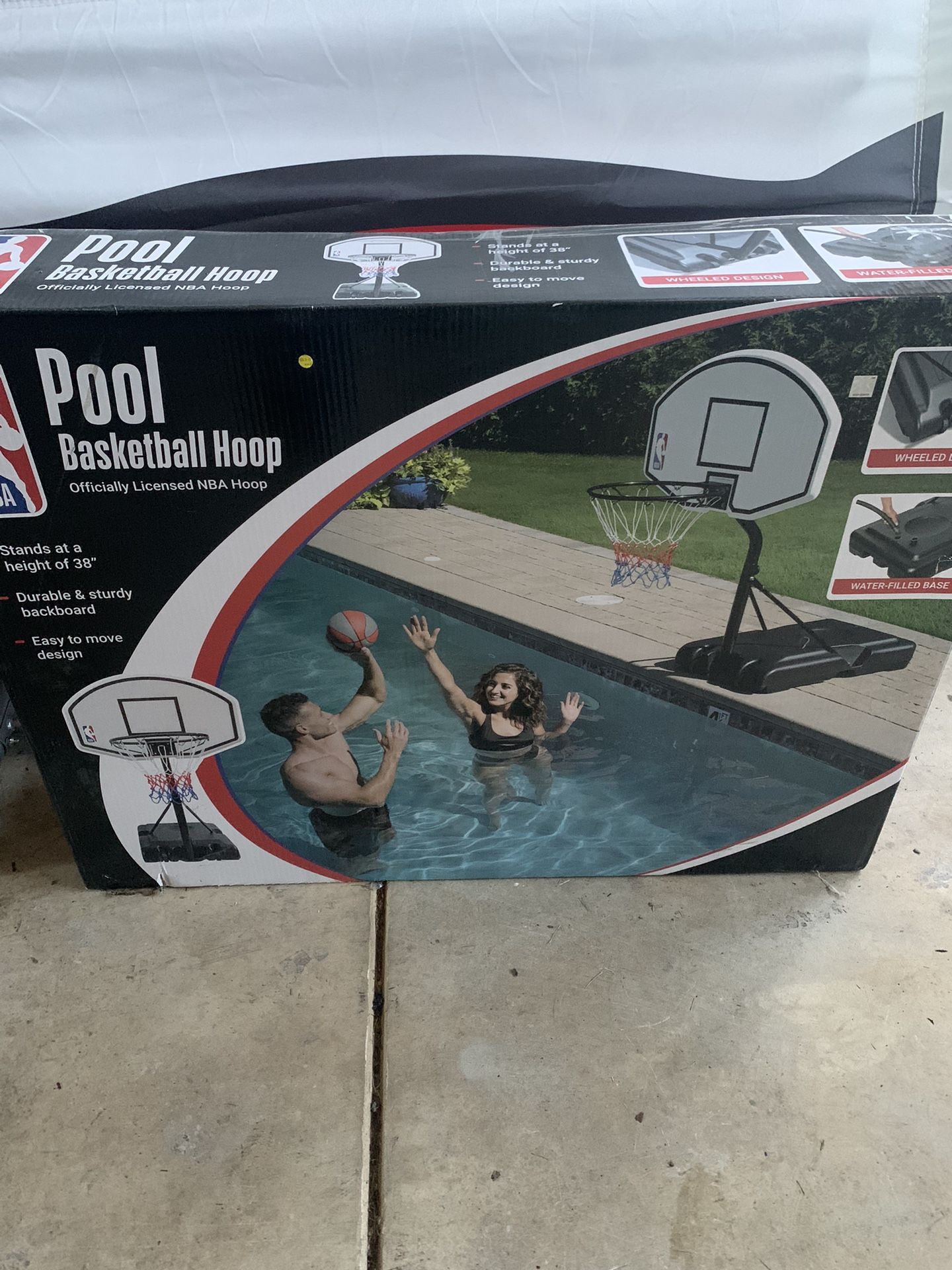 Basketball Pool Hoop