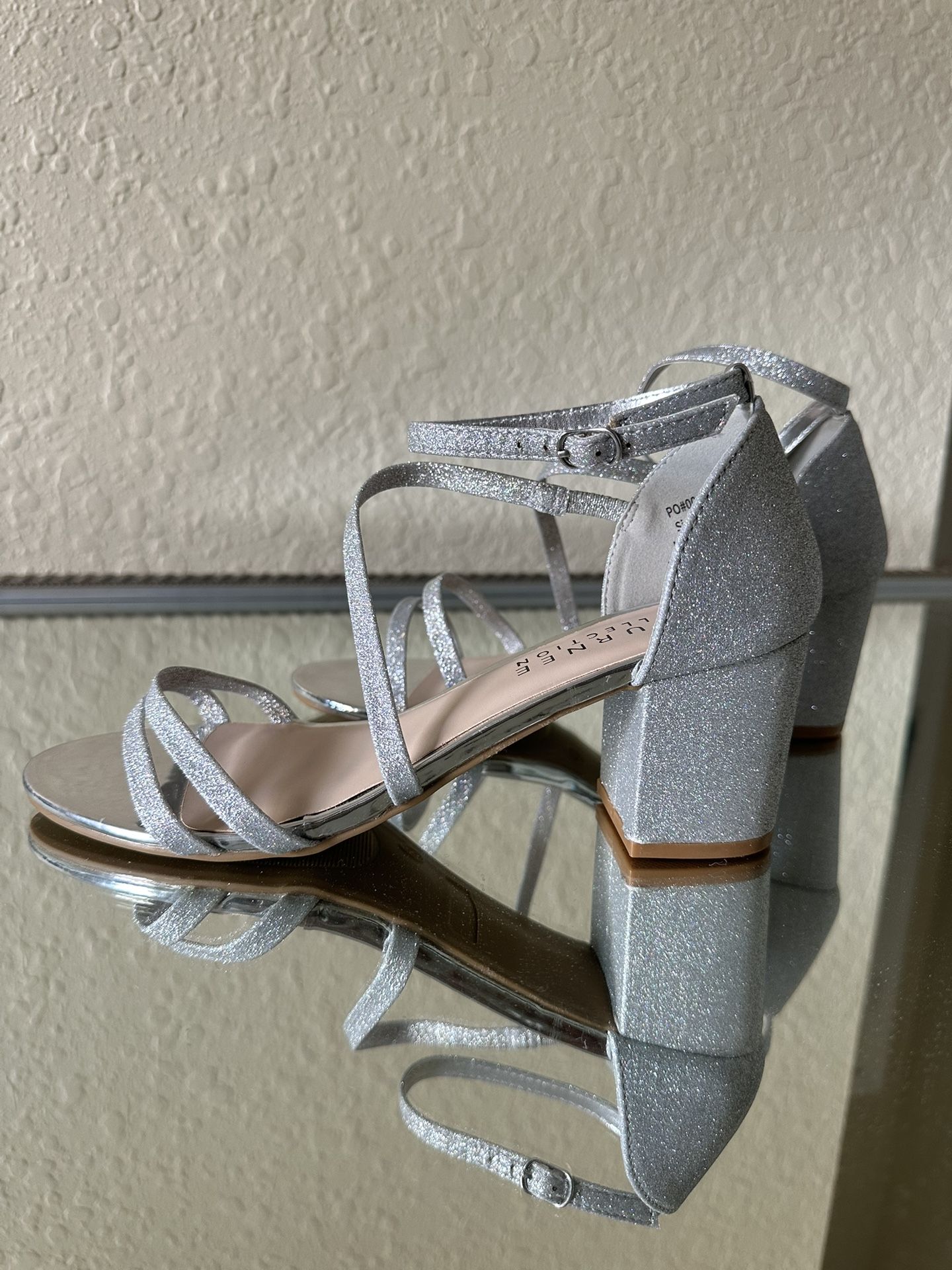 Silver sandal