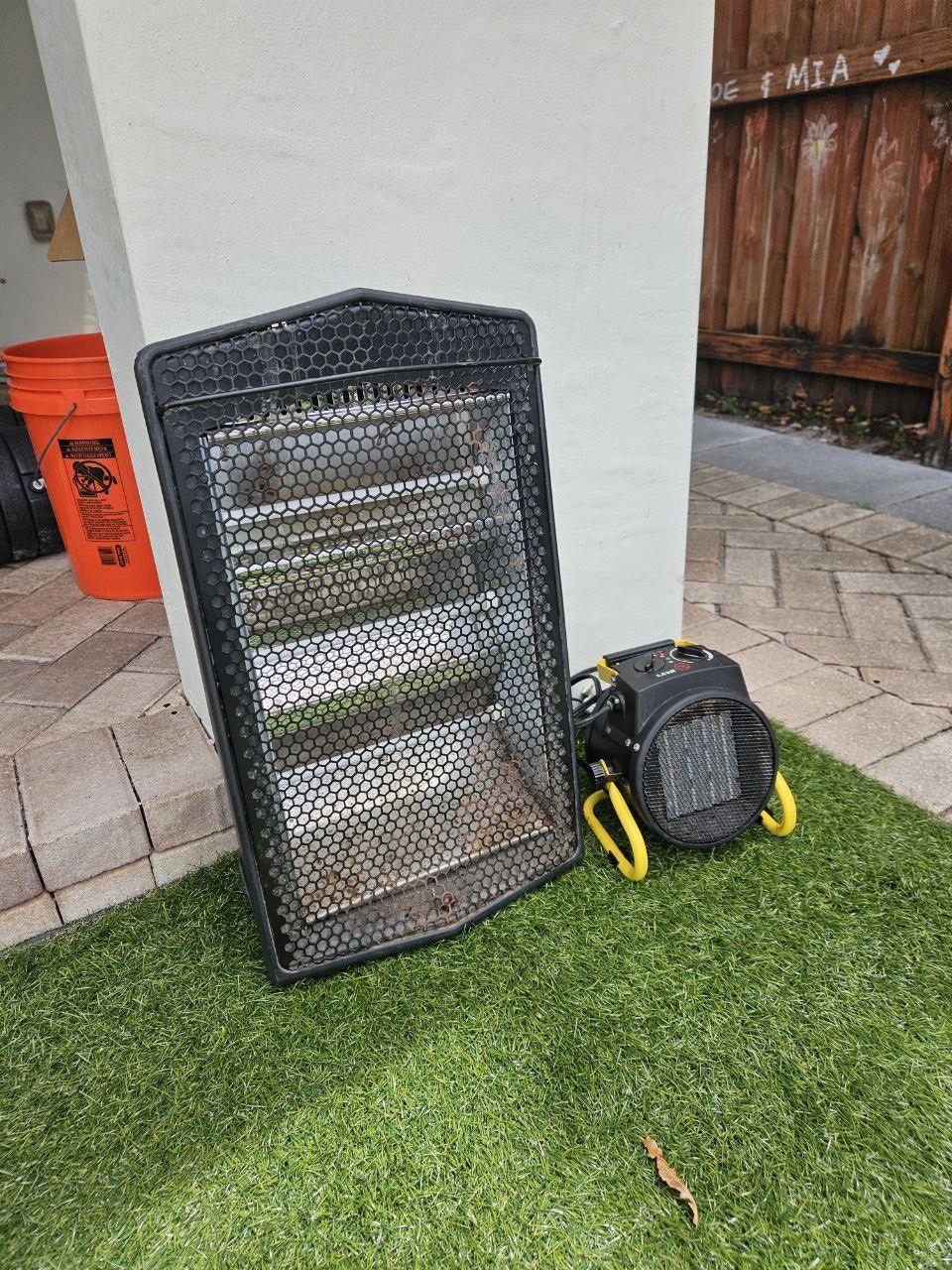 Heater Lamps $20 For Both Fan Heater Infrared