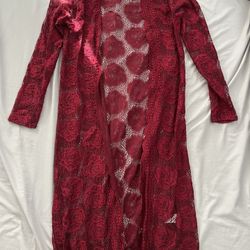 Womens Lace Cardigan Size Medium 