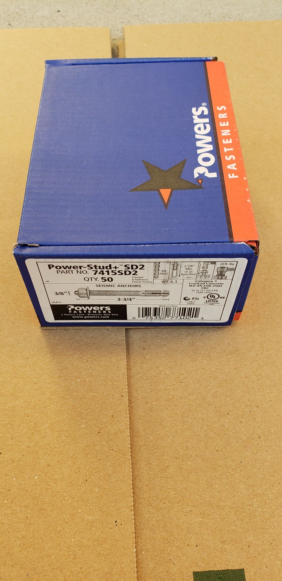 3/8" Wedge Anchors