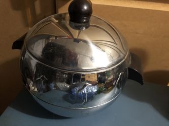 Mid century west bend stainless penguin ice bucket