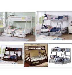 Bunk Bed full and twin not including mattress