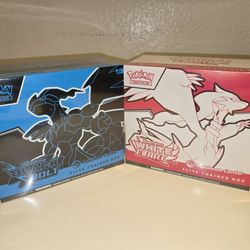 Black Bolt and White Flare Pokemon Center ETB