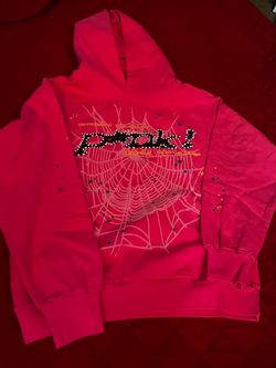 Sp5der Pink Hoodie