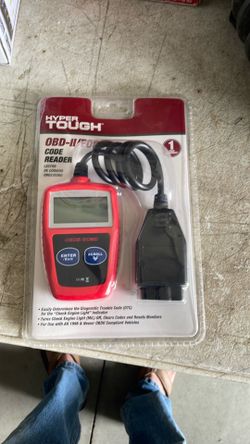 Brand new never used still in the case OBD code reader for use on all 1996 in newer models Brand new never used still in the case OBD code reader for