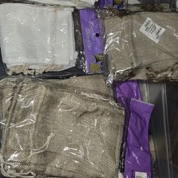 $2/pack  Burlap Pouches 