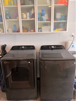 Samsung washer and dryer set