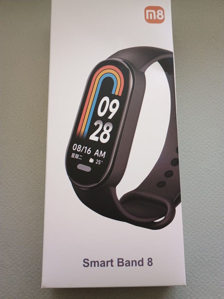 M8 Smart Band 8 Fitness Tracker Heart Rate Watch