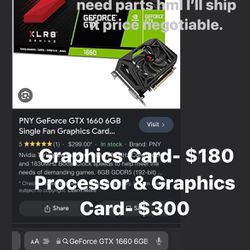 PNY GeForce GTX 1660 (OC) 6gb