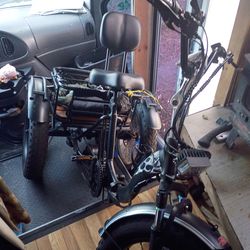 Tike a month old  runs great everything works goes 25mph