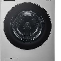 LG 27" Graphite Steel Washer / Dryer Combo New