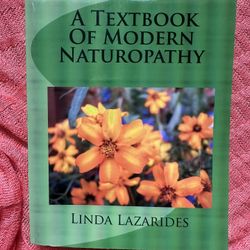 A Textbook of Modern Naturopathy by Linda Lazarides, Like New Paperback.