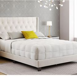 King Bed Frame With Headboard 