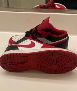 Nike Air Jordan 1 Low Red Black White