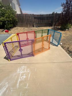 Superyard baby play yard gate