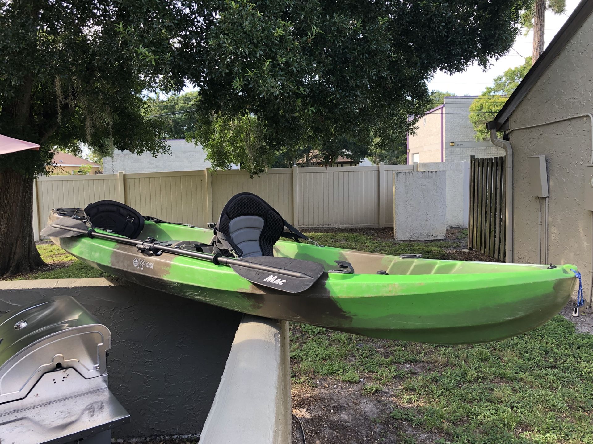 White knuckle extreme tandem kayak