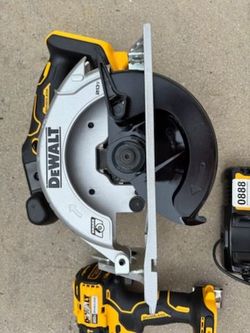 New Dewalt brushless drill and saw