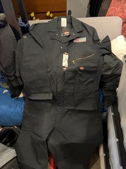 Dickies Black Work Coveralls – Large Regular – Virgin America