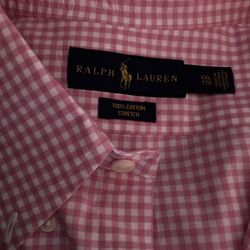 Like Mew Men 2xl Ralph Lauren Dress Shirts 