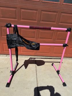 PreGymnastic Pink Adjustable Gymnastics Bar