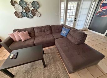 Gray Couch Sectional Free Delivery