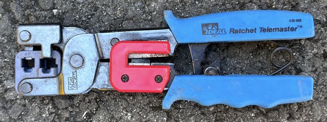 IDEAL Ratchet Telemaster Crimp Tool