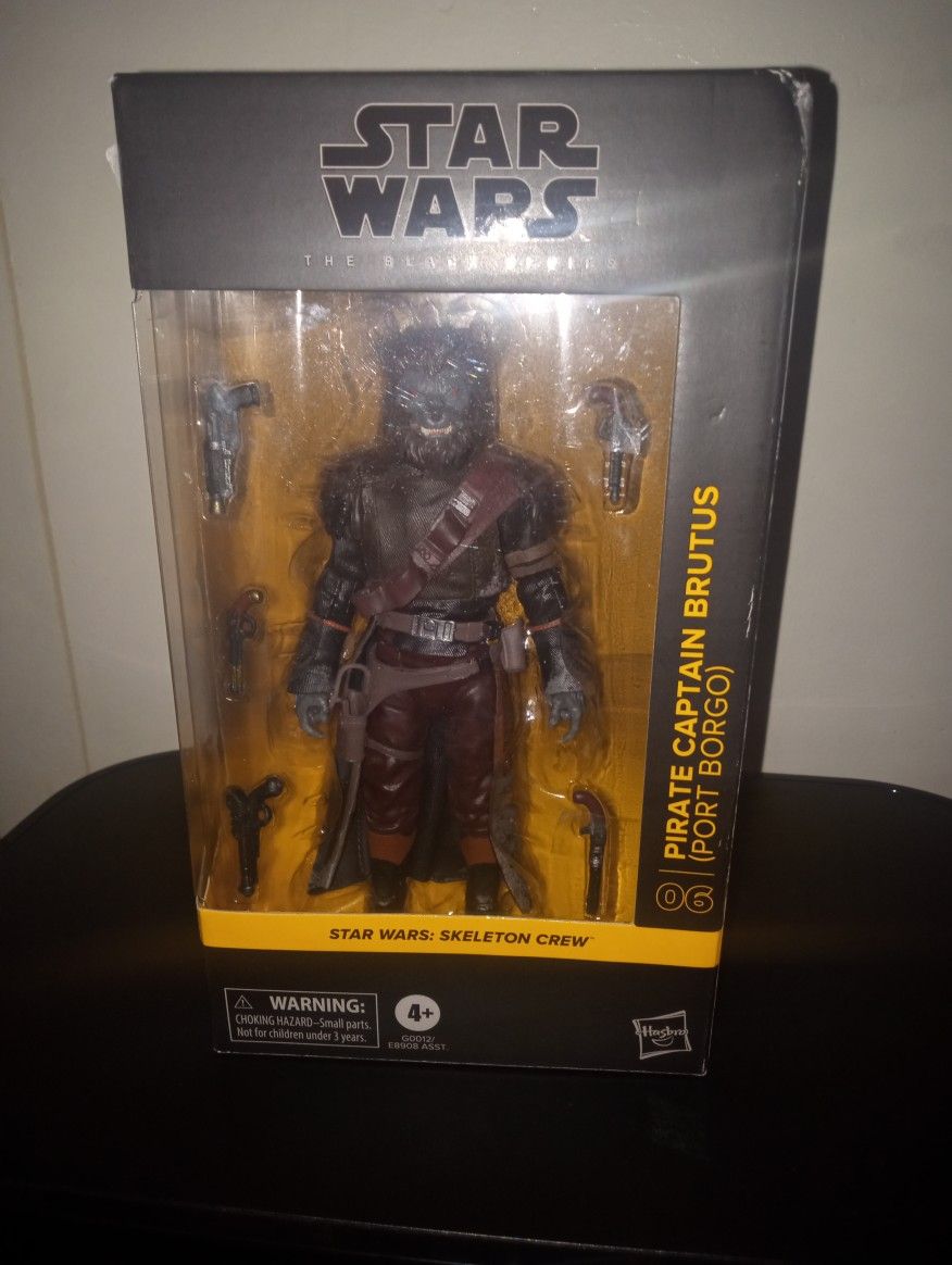 Star Wars Black Series Skeleton Crew Pirate Captain Brutus 6" inch action figure