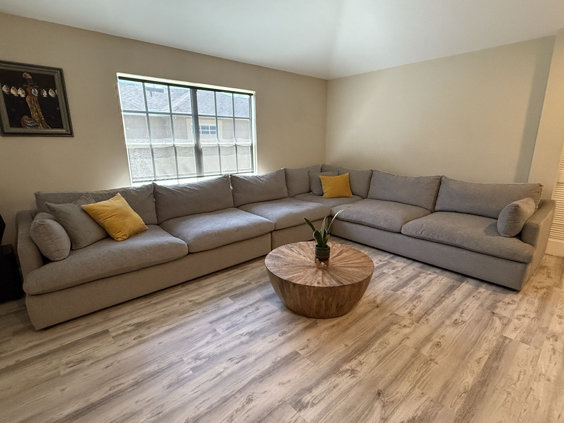 Cindy Crawford Palm Springs: 4-Pc Loveseat Sectional