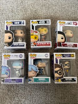 Funko pop bundle of 6