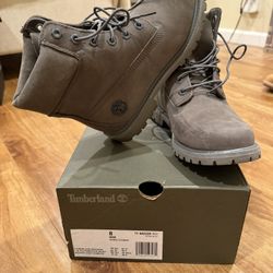 Women Grey Timberland Boots 