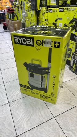 Ryobi 18v 4-3/4 gallon wet and dry vacuum