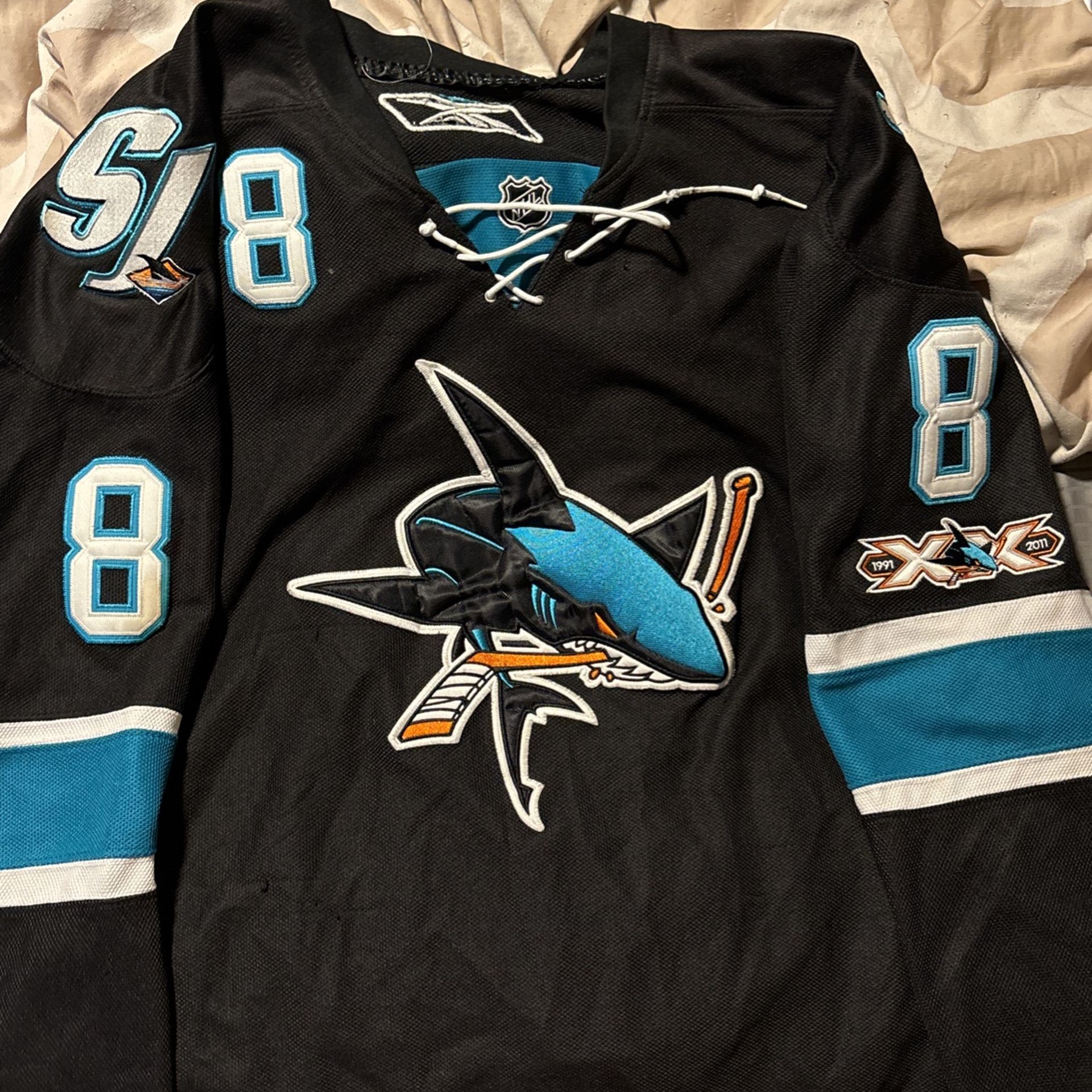 Vtg San Jose Sharks Joe Pavelski NHL CCM Reebok Jersey