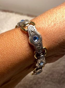 Brighton two-tone link bracelet