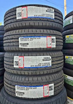 185/65/14 Falken New tires installed and balanced included