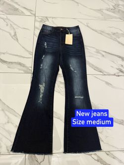 New flare jeans