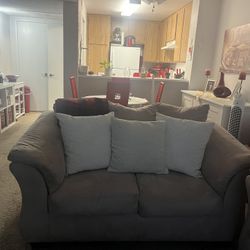 Love Seat And Couch 