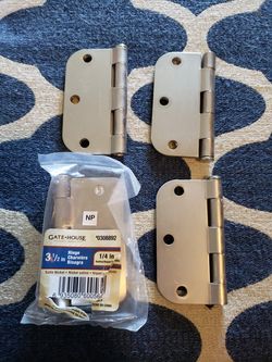 Door hinge 3 1/2 in, 1 pair