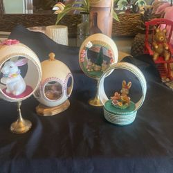 Easter Deco From Ostrich Eggs