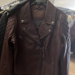 FRYE Leather Jacket 