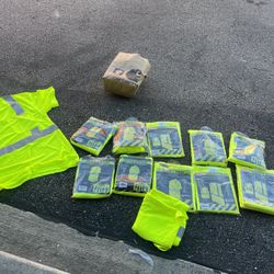 Hi-Vis Safety Shirts & Vests – Brand New